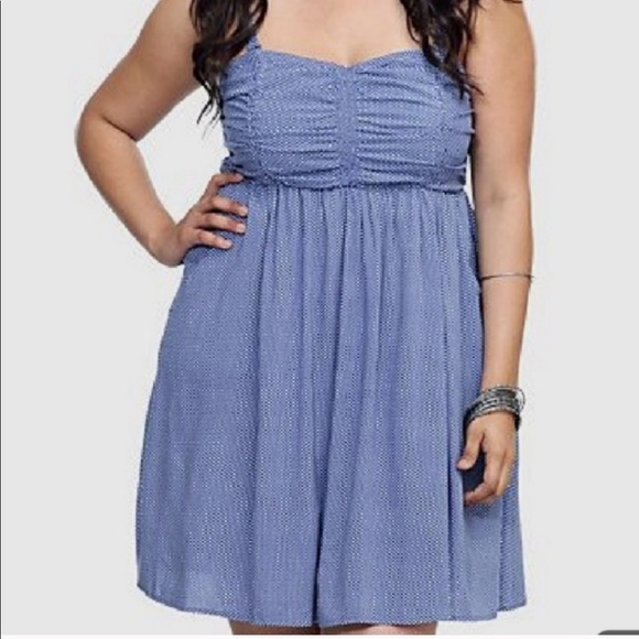 *SOLD* Torrid Polka Dot Dress - Picture 1 of 3